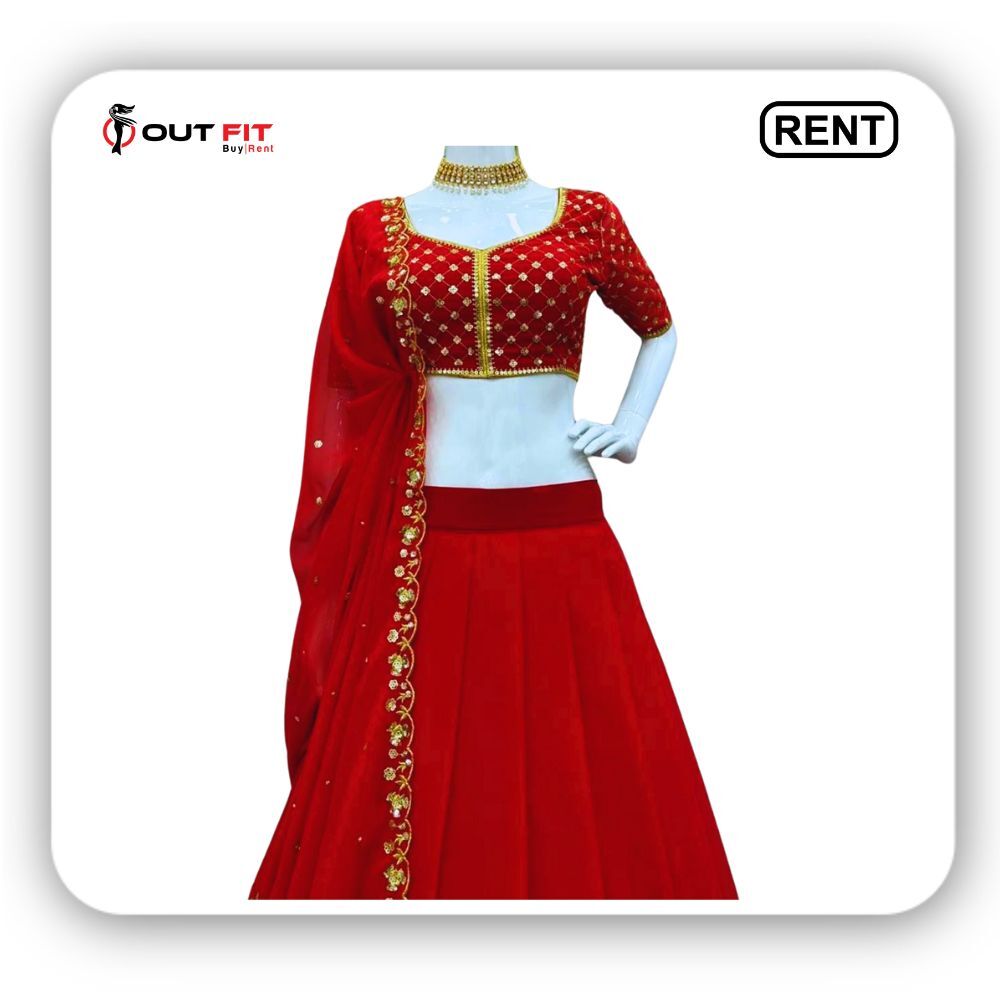 Ethnic Lehenga Choli On Rent In Bangalore Outfit Rental Shop