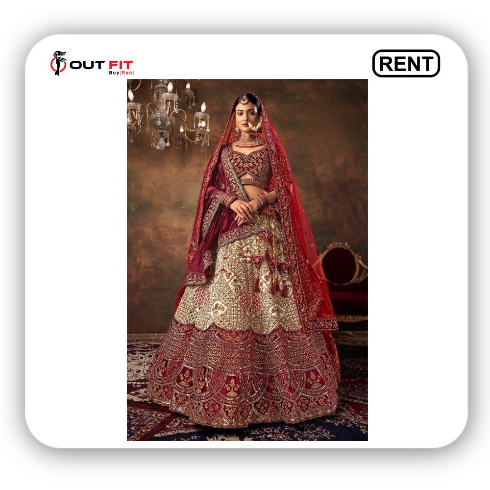 Rent Designer Bridal Lehenga For Wedding In Bangalore
