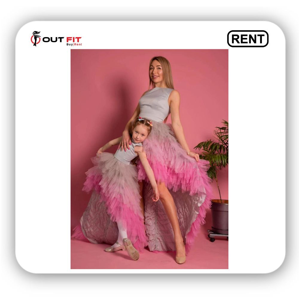 Unicorn Tulle Dress On Rental For Photoshoot In Bangalore