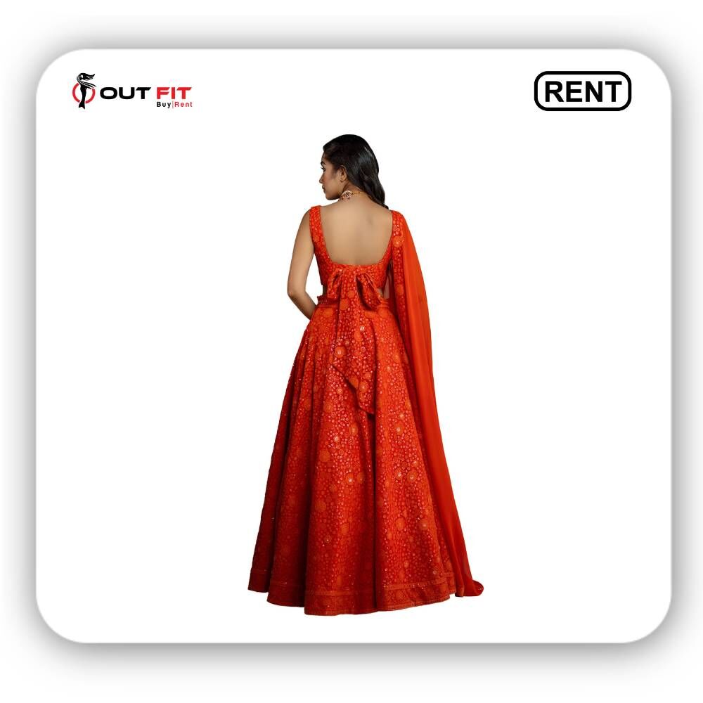 Rented lehenga shop near me store