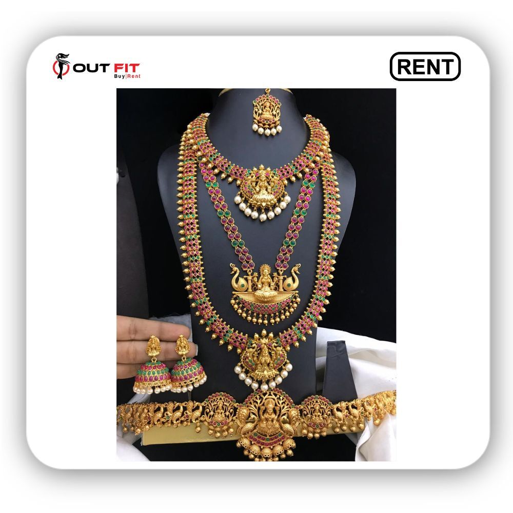 Wedding jewellery on rent cheap